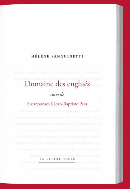 "Domaine des englus " d'Hlne Sanguinetti