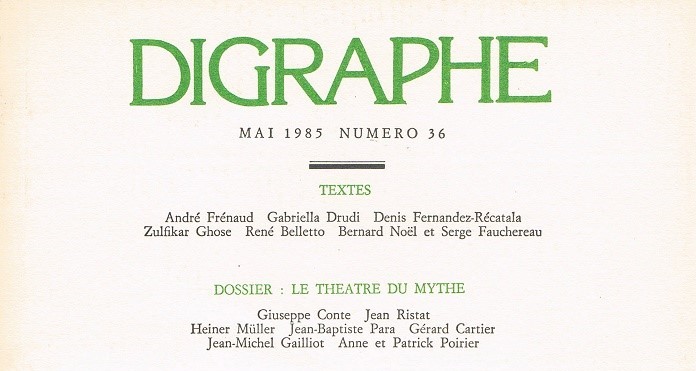 Digraphe n36 (mai 1985)