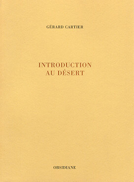 Introduction au désert
